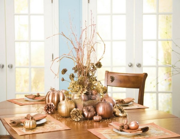  ideas elegant Thanksgiving table decoration 