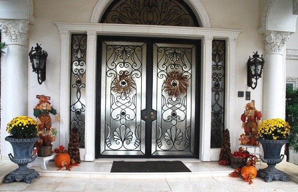 Thanksgiving date in 2015 home decoration ideas front door decor flowers 