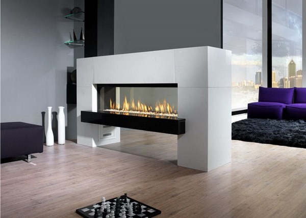 Ventless fireplace modern home decor ideas living room