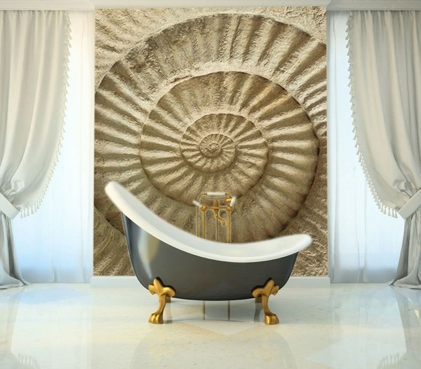 amazing bathroom decoration ideas sand spiral clawfoot tub