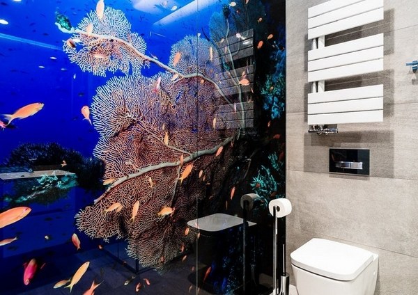 awesome bathroom designs bathroom decoration photo wallpaper under water coral reef
