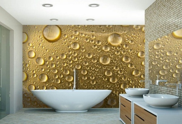 bathroom decor ideas water drops modern bathroom design