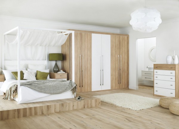 bedroom design white canopy bed flooring design 