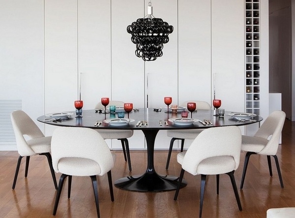 color in the dining room table crystal chandelier