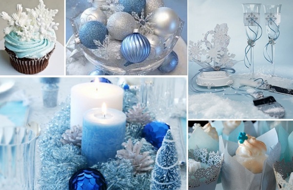 blue silver colors themes ideas