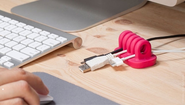 cable organizers ideas cord keepers office organizers 