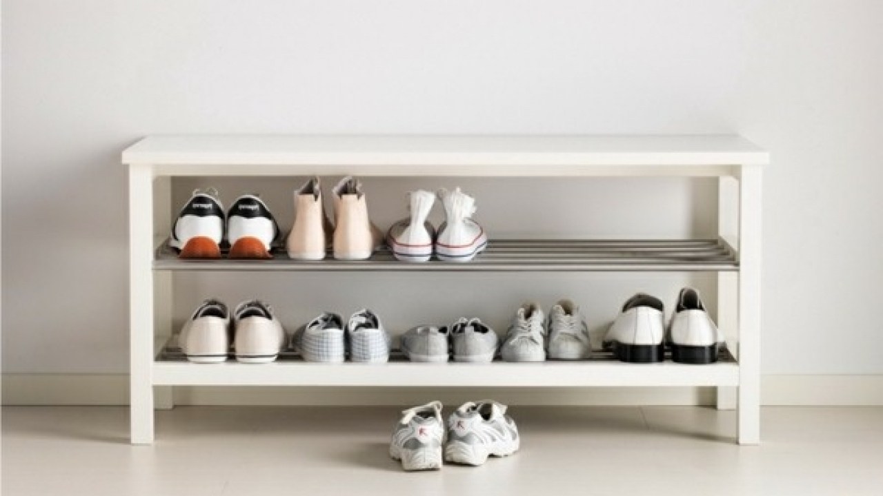 Shoe Rack Bench A Practical And Convenient Shoe Storage Idea