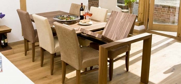 Expandable dining table – functional ideas for your dining room