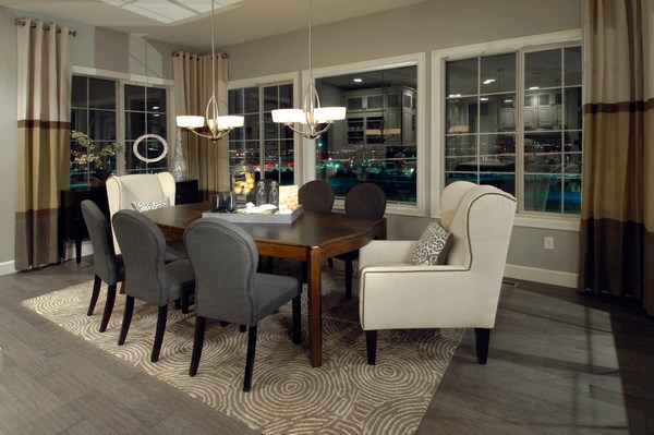 formal-dining-room-design-gray-flooring-white-gray-chairs 