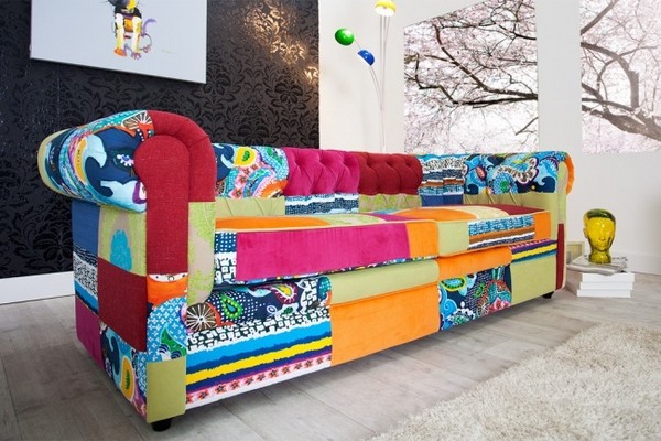 colorful upholstery furniture 