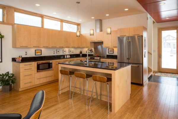 hard wood flooring ideas modern kitchen design cabinets