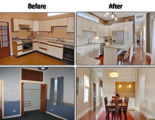 kitchen remodel plans before after pictures renovation