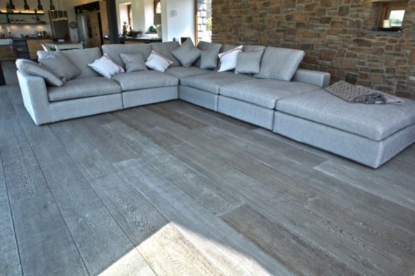 living room design-grey-hardwood-floor idea sectional leather sofa