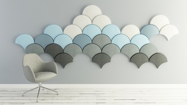 lovely wall design absorbing
