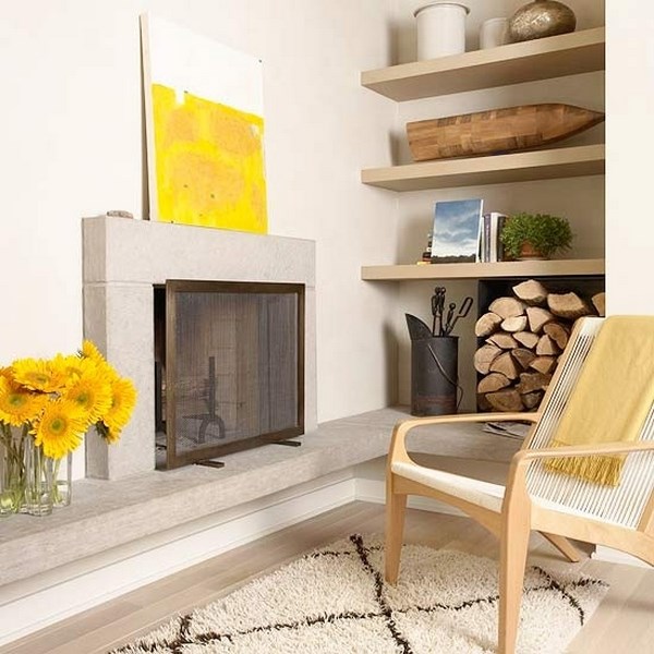 modern art mantel ideas living room interior design