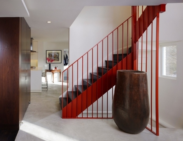 Stair railing ideas - beautiful designs from wood and metal