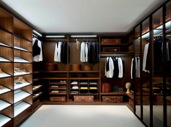 modern-walk-in-closet-design-ideas-wooden-wardrobes-shoe-racks-shelves