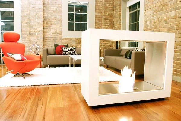 modern family room design wood flooring