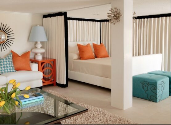 studio-apartment-design-room-divider-curtain-home-decor-ideas