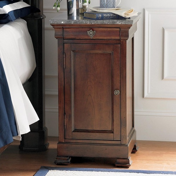 tall-narrow-nightstand-designs-solid-wood-storage-cabinet