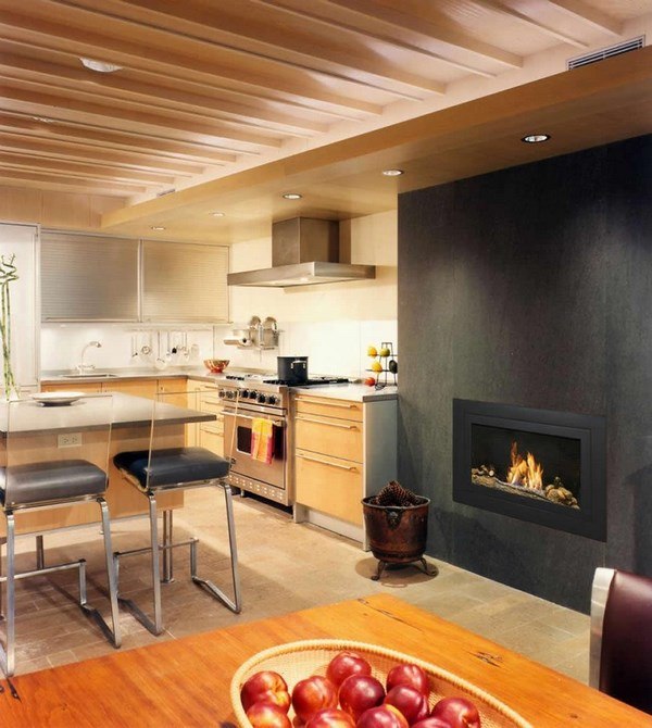 wall mounted ventless fireplace modern home decor ideas