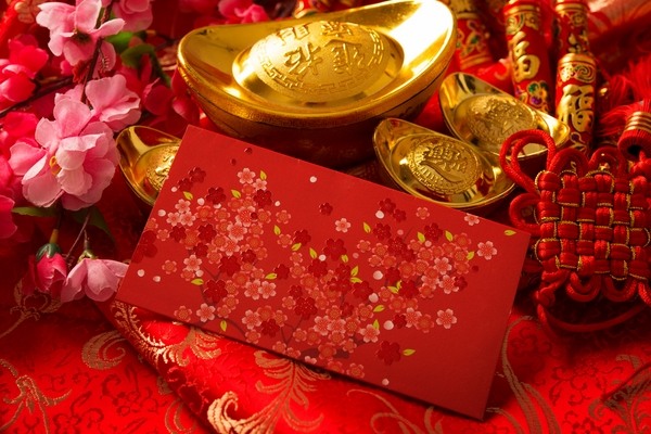 decorations red envelopes gift