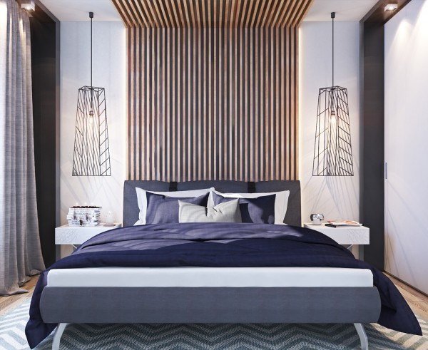 Contemporary apartment design modern master bedroom design ideas