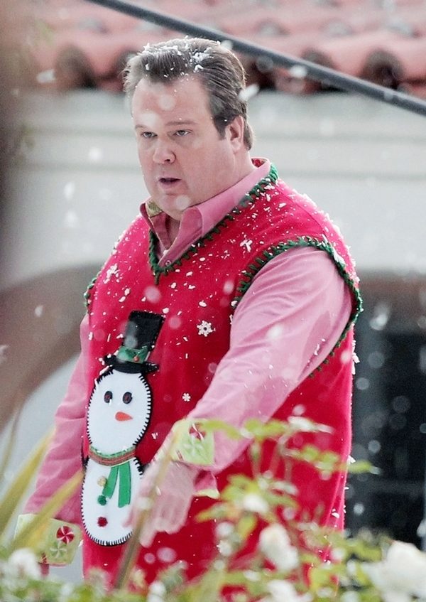 Eric Stonestreet Modern Family ugly Christmas sweater ideas sleeve cuffs