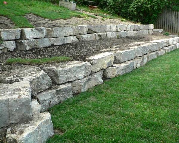 35 Retaining Wall Blocks Design Ideas How To Choose The Right Ones - River Rock Retaining Wall Photos