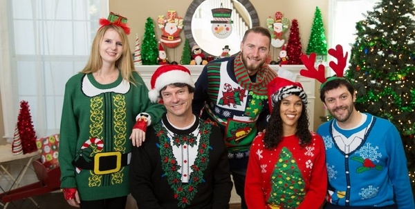 Ugly Christmas sweater ideas for families funny ideas