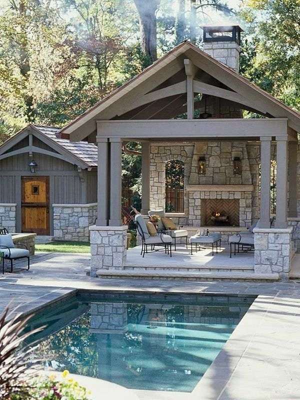 backyard design outdoor kitchen swimming pools design