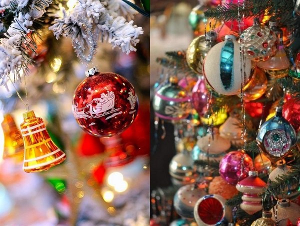 beautiful vintage ornaments christmas decorating ideas