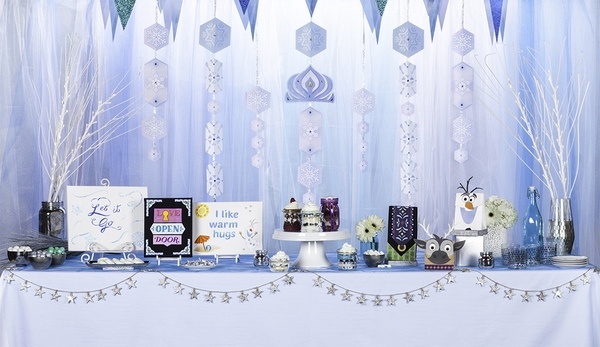christmas party themes for kids disney frozen party decorating ideas
