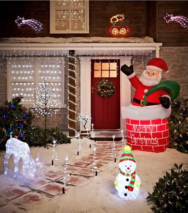 christmas yard decorations inflatable decorations christmas lights ideas