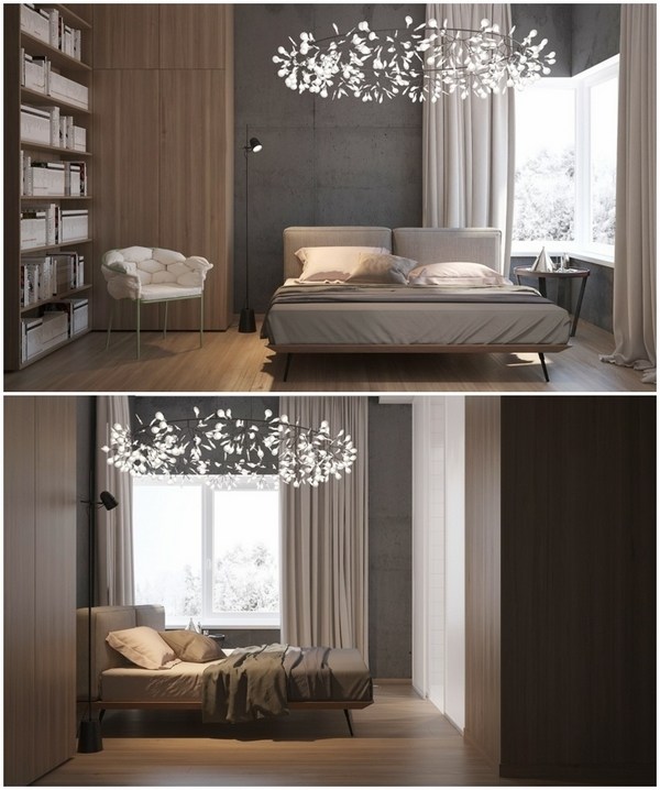 contemporary neutrals modern bedroom