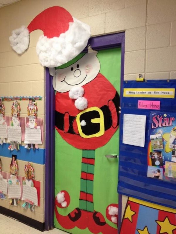 Christmas door decorations