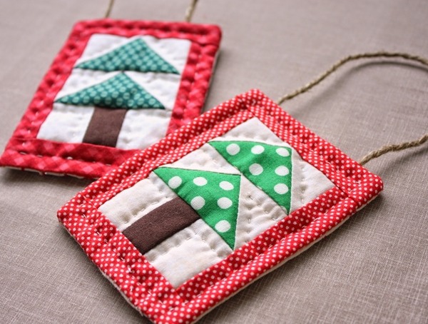 hand quilted ornaments craft ideas sewing 