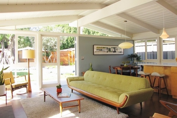 midcentury living room interior design furniture ideas