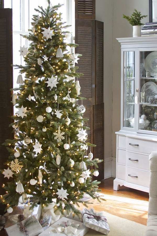 pencil-christmas-tree-ideas how to decorate