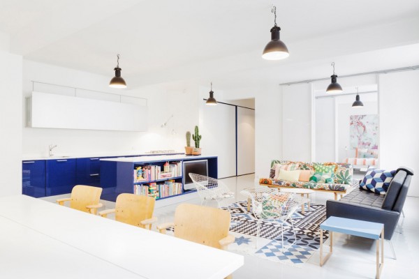 scandinavian living room design ideas open floor plan white walls color accents