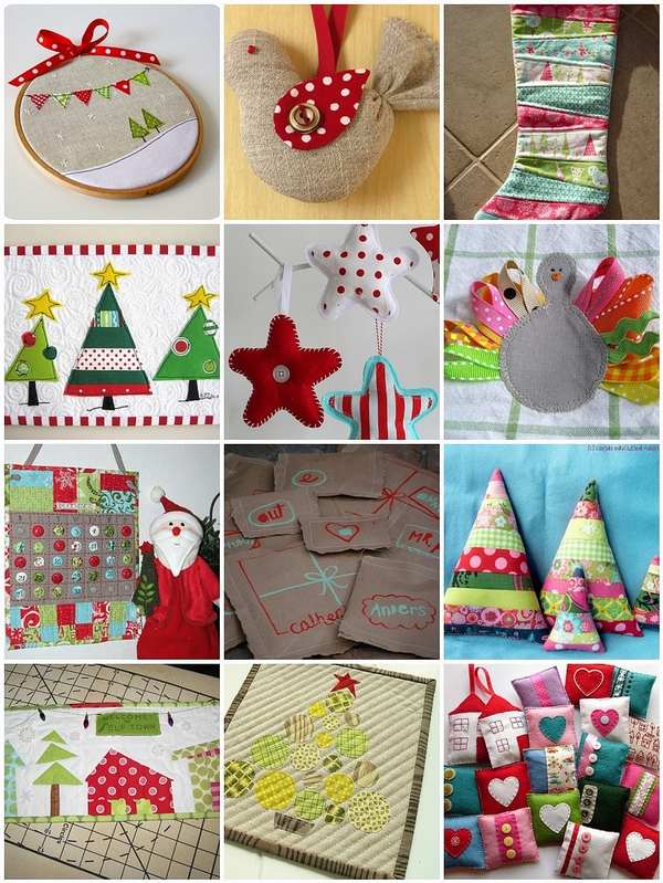 small sewing projects christmas gift ideas decoration