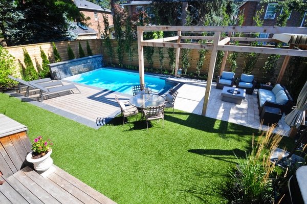Small inground pools - inspiring ideas for small gardens ...