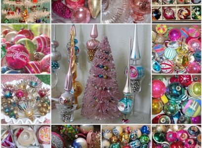 unique-vintage-Christmas-ornaments-christmas-tree-decorating-ideas-glass-ornaments