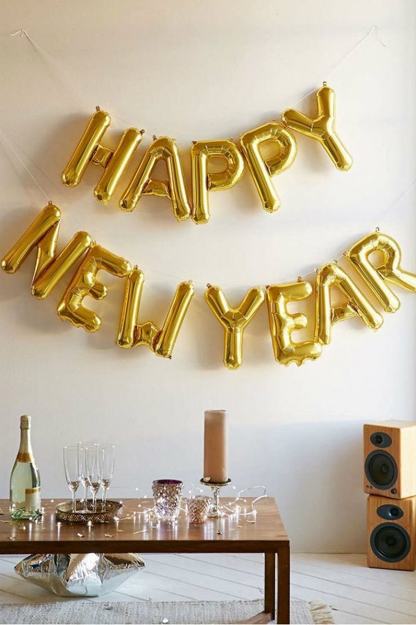 New Year Backdrop Decoration For party at home