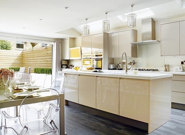 modern kitchen design neutral colors modern dining furniture