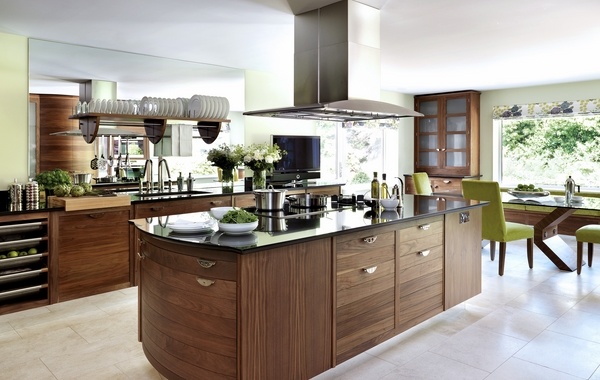Walnut kitchen cabinets - classic, traditional or modern ...