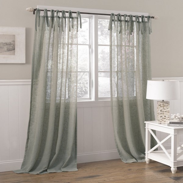 elegant window curtains green burlap home decorating ideas