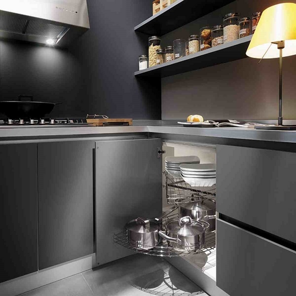 grey kitchen design ideas contemporary kitchens handleless cabinets