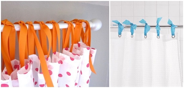 hookless shower curtain design ideas creative bahtroom decor