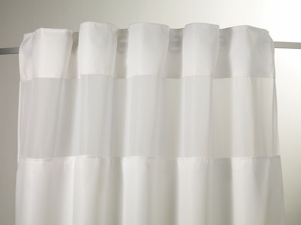  ring concealing header striped curtain